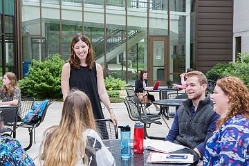 Courtyard AuSable Hall